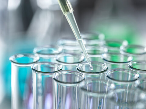Biotechnology research, conceptual image