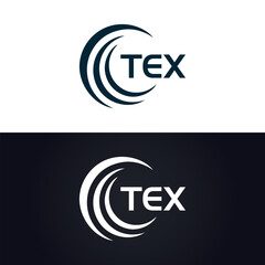 TEX logo. T E X design. White TEX letter. TEX, T E X letter logo design. T E X letter logo design in GOLD, GOLDEN LOGO, THREE, style. letter logo set in one artboard. T E X letter logo vector design.