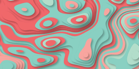 Abstract realistic papercut background illustration vector for floor and decoration. Abstract background, can be used as a trendy background for wallpaper, posters, cards, invitations.
