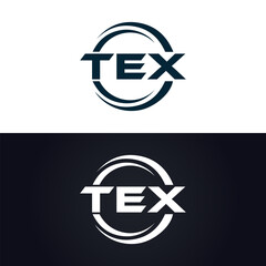TEX logo. T E X design. White TEX letter. TEX, T E X letter logo design. T E X letter logo design in GOLD, GOLDEN LOGO, THREE, style. letter logo set in one artboard. T E X letter logo vector design.
