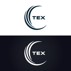 TEX logo. T E X design. White TEX letter. TEX, T E X letter logo design. T E X letter logo design in GOLD, GOLDEN LOGO, THREE, style. letter logo set in one artboard. T E X letter logo vector design.