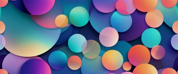 Abstract background and wallpaper Seamless pattern floating geom