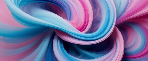 Obraz premium Abstract background and wallpaper swirl pink blue smoke