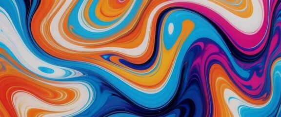 Obraz premium Abstract background and wallpaper Swirling liquid marble texture