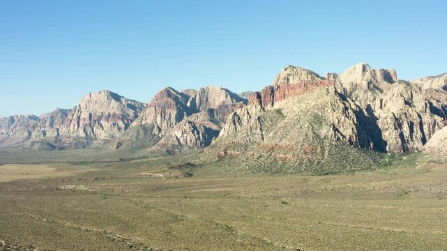 Magnificent landscape at Red Rock Canyon National Conservation Area, Nevada, United States, North America.