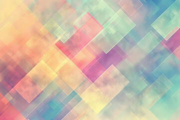 colored watercolor abstract paint strokes background with squares, textured geometric backdrop, abstract textured blocks. Geometric shapes overlap creating harmonious abstract composition.