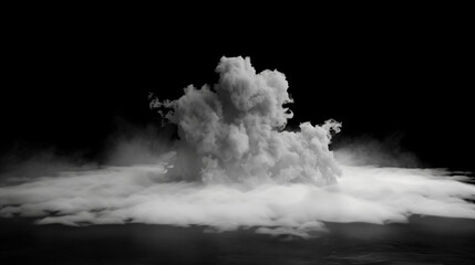 Smoke blackground fog cloud floor mist background steam dust dark white horror overlay. Ground smoke haze night black water atmosphere 3d magic spooky smog texture isolated transparent effect circle