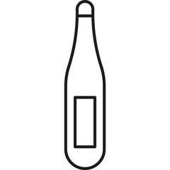 Thermometer Line Icon