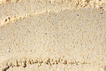 Abstract beige ground ginger background. Creativity in cooking.