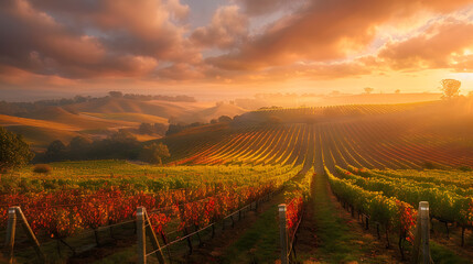 beautiful vineyard