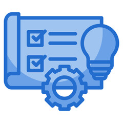 Concept Development Icon For Design Element