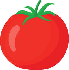 Tomato Icon clipart vegetable vector illustration