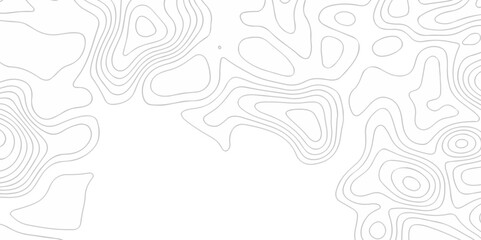 The stylize topography landscape grid map and counter wave line geometric wire outline area design. nature strip diagram topographic creative concept discovery line map texture background.