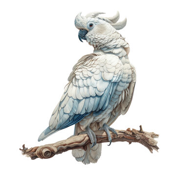 recommend clip art: white cockatoo isolated on transparent png