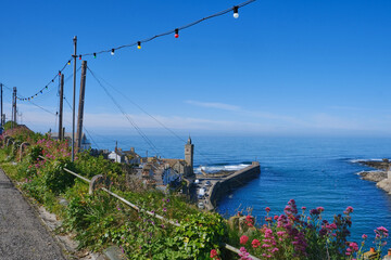 Hafen von Porthleven, Cornwall
