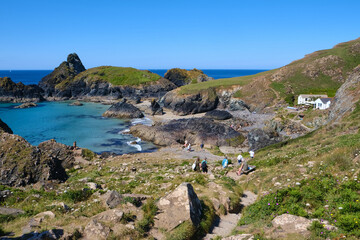 Kynance Cove in Cornwall