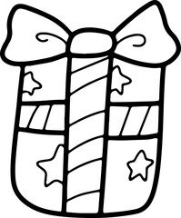 Christmas Coloring Delight 
 Holiday Doodle Coloring Fun 