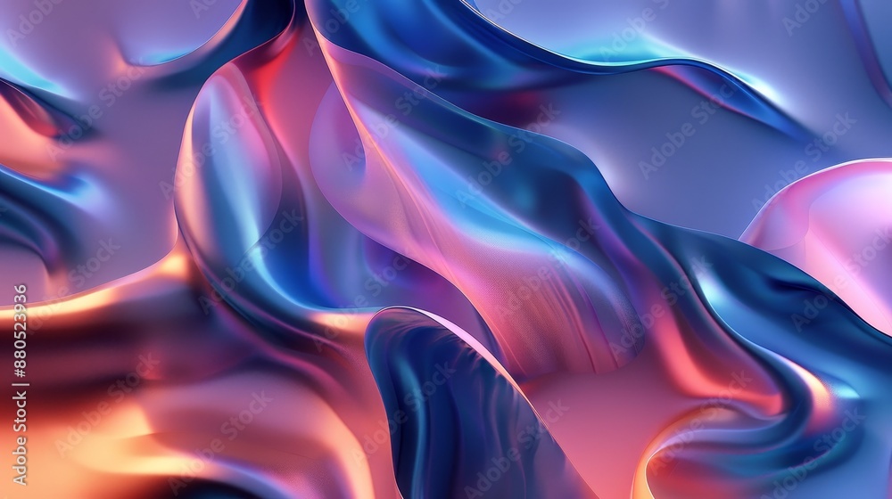 Poster a modern abstract 3d background with copy space. based on a stock image