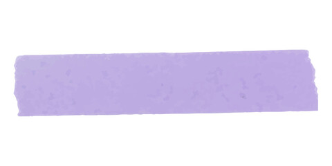 Purple washi tape png clipart, cute digital sticker on transparent background
