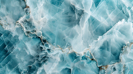 Obraz premium Smooth blue marble texture for backgrounds.