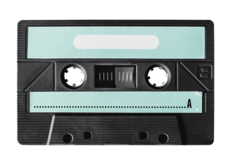 PNG Cassette tape, collage element, transparent background