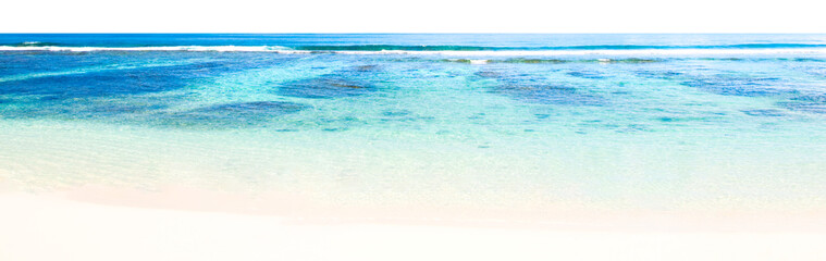 Summer beach png border, transparent background