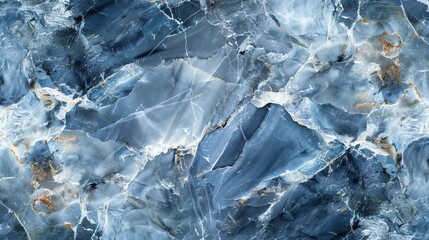 Obraz premium The blue marble texture background is used as a decorative stone for floors and interiors.