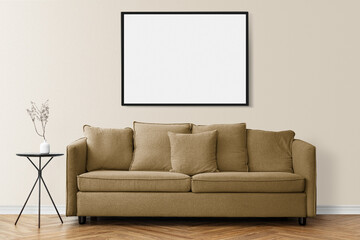 Photo frame png transparent mockup, wall decoration