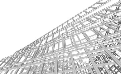 Fototapeta premium abstract architecture