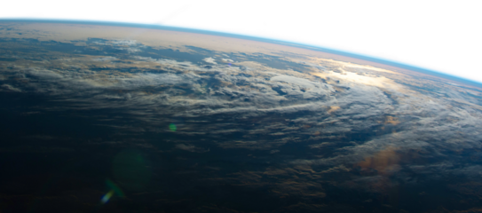 Earth surface png border, transparent background