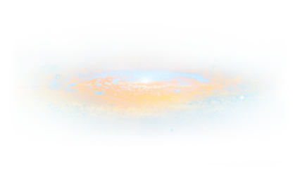 Spiral galaxy png collage element on transparent background