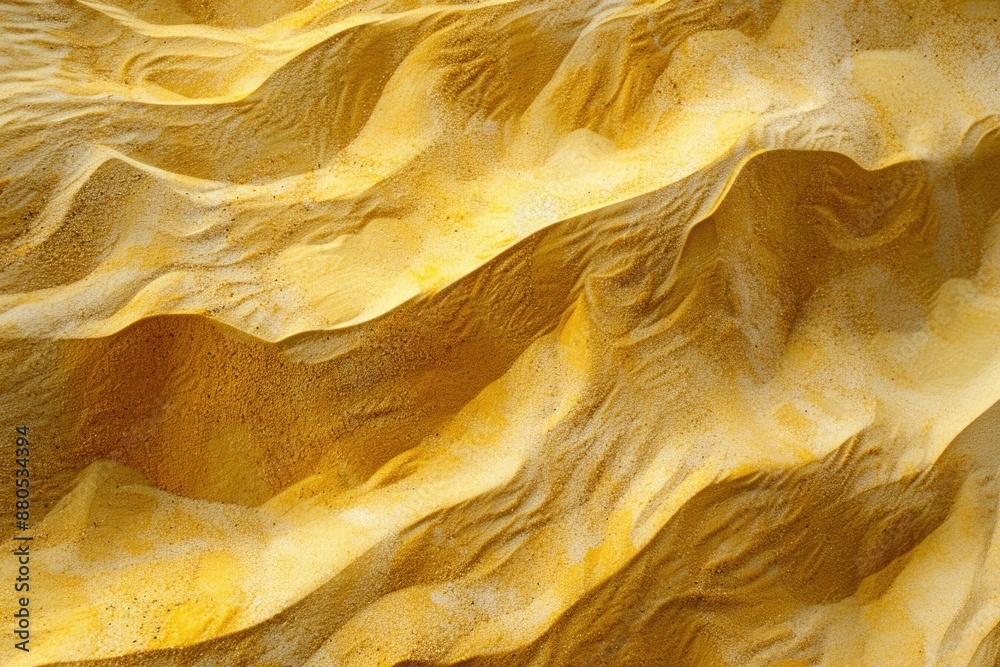 Aufkleber a close-up view of a desert-like surface with sand and rock formations