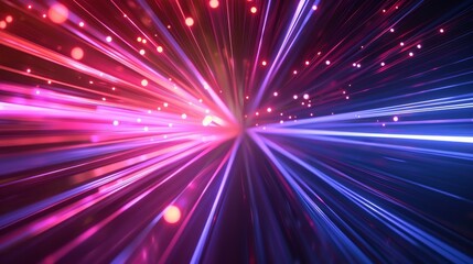 Fototapeta premium The concept of digital fiber high tech is based on an abstract technology background