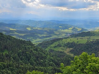 Obraz premium Piękne widoki gór, Tatry, górski krajobraz