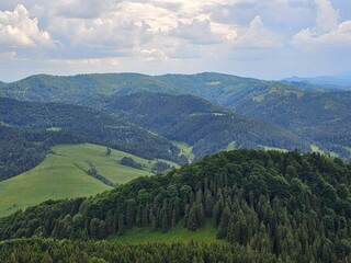 Piękne widoki gór, Tatry, górski krajobraz