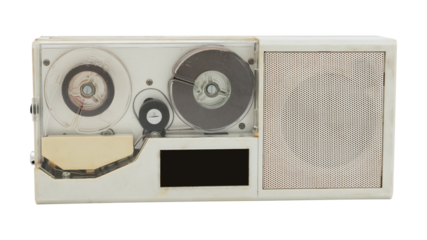 Old audio recording machine design element