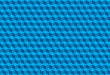 Abstract 3D Cubes blue HD background design vector EPS 