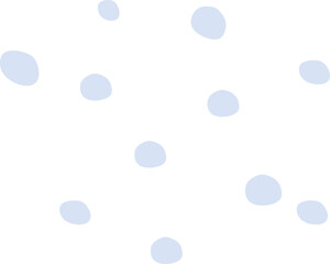 Snow - Abstract Circles Vector Graphic 