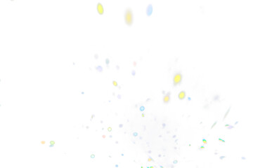 Lens flare png light overlay effect on transparent background