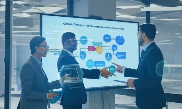 Business networking concept. Management strategy. Human resources