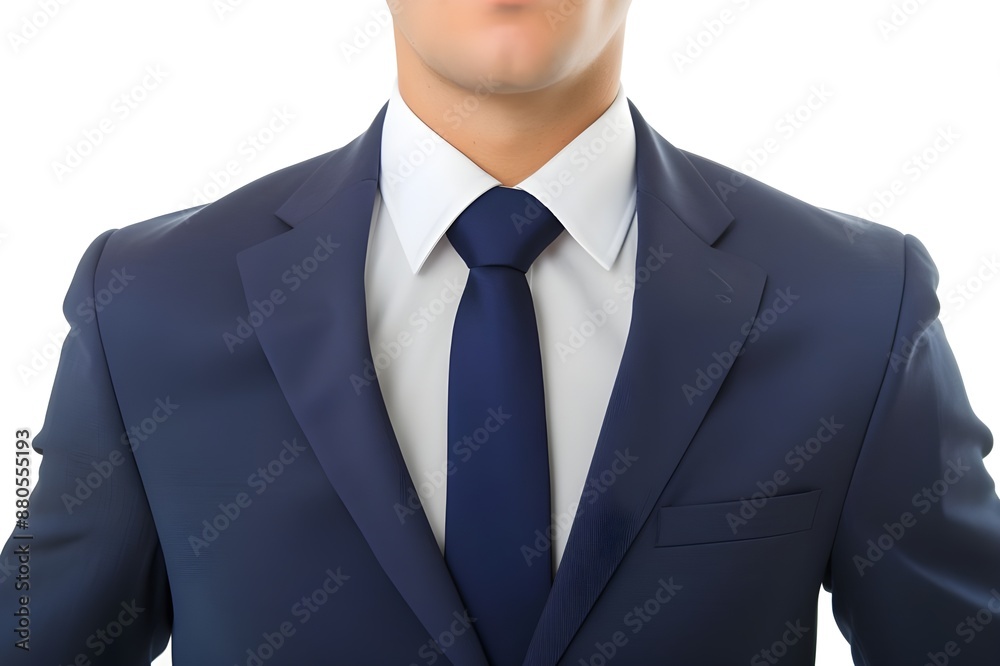 Wall mural portrait shot of a professional businessman in suit