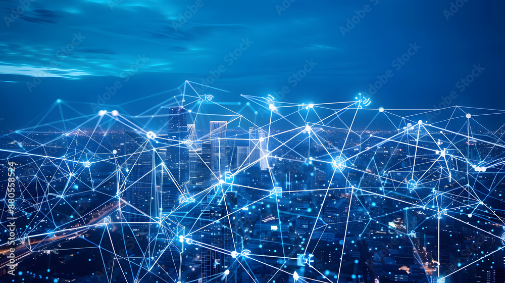 Poster digital city and cloud computing using artificial intelligence