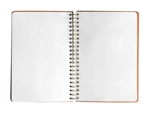 Open sketchbook pages  png sticker, transparent background