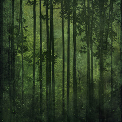 Fototapeta premium Forest Texture Background for Digital Art