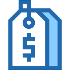 Vector Icon discount, label, tag, dollar, price