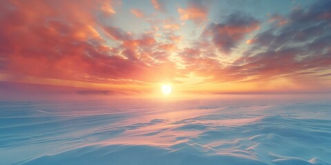 Obraz premium sunrise over the sea