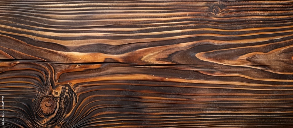 Aufkleber Top view of a genuine wooden texture perfect for design and decoration on a copy space image