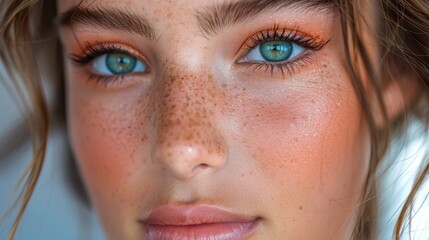 Fototapeta premium close up beautiful girl 