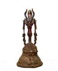 African masks are traditional instruments intended for religious and social rituals, used by...
