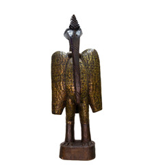 African masks are traditional instruments intended for religious and social rituals, used by...